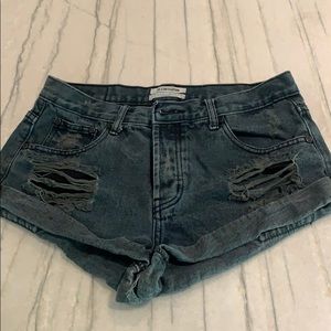 one teaspoon denim shorts